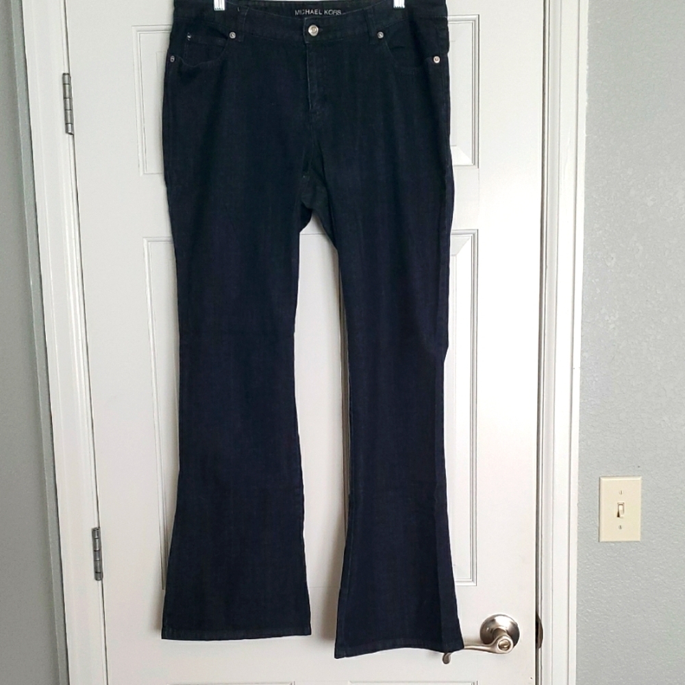 Michael Kors Women's sz 12 Dark Blue Jeans